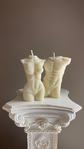 "Adam & Eve" Candle Set