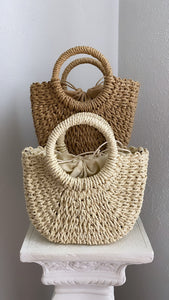 “Palma” Raffia Bag