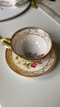 Load image into Gallery viewer, “Sun Valley” Antique Tea Cup &amp; Dish
