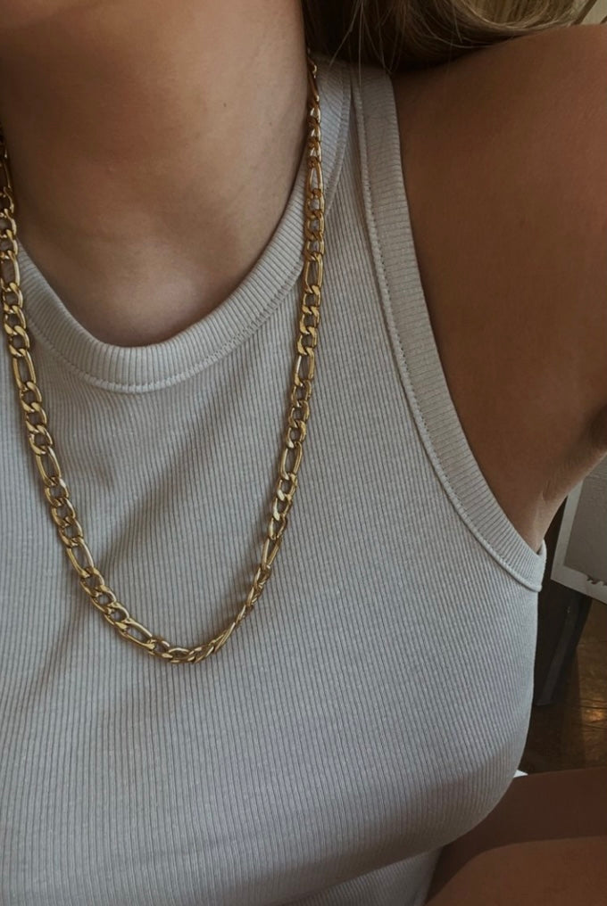 “Brooklyn” Figaro chain