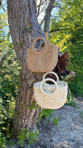 “Palma” Raffia Bag